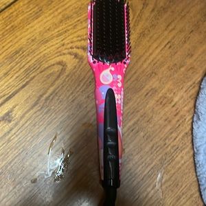 Amika pink hair heated hair brush!